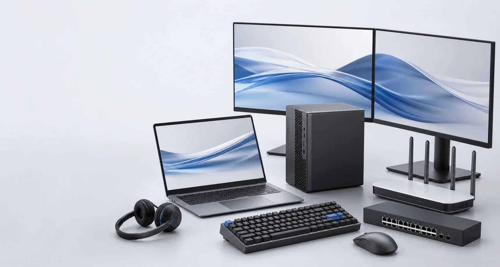 Computer and networking equipment for business