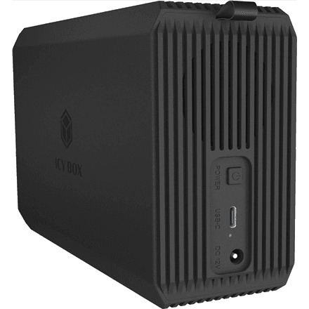 Raidsonic | RAID-System Dual bay, HDD/SSD USB 3.2 (Gen 2) with fan | IB-RD3720-CU3