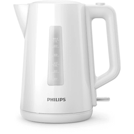 Philips | Kettle Series 3000 | HD9318/00 | Electric | 2200 W | 1.7 L | Plastic | 360° rotational base | White