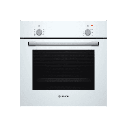 Bosch Oven | HBF010BV1S | 66 L | Electric | Manual | Control knob | Height 59.5 cm | Width 59.4 cm | White