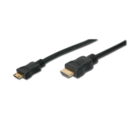 2m HDMI cable type A male - HDMI mini Typ C, bulk cable | Logilink | HDMI to mini-HDMI