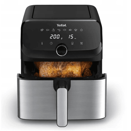 TEFAL Easy Fry Mega Air Fryer | EY855D10 | Power 1700 W | Capacity 7.5 L | Black