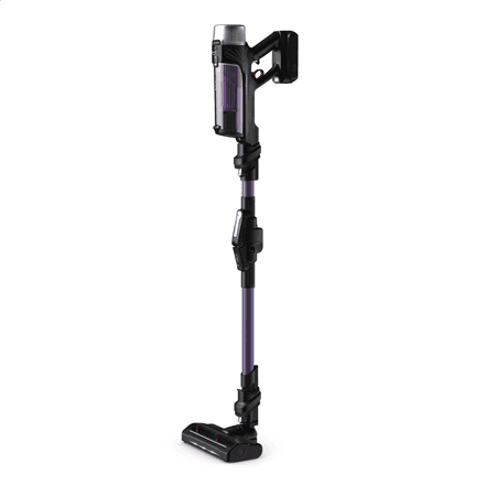 TEFAL Vacuum Cleaner | TY2039WO X-force Flex | Cordless operating | 250 W | Black/Purple