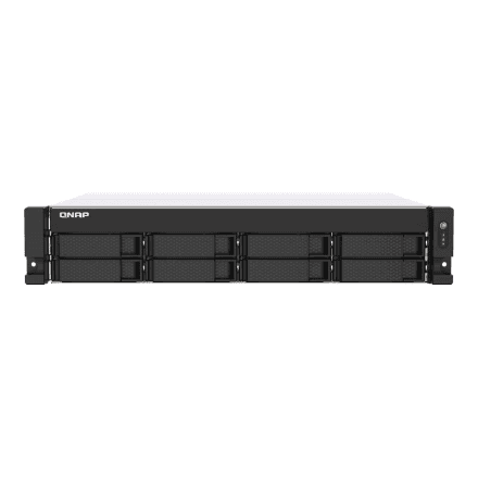 QNAP | Processor Embedded | TS-873AeU-RP-4G | AMD Ryzen | V1500B 4 cores/8 threads | Processor frequency 2.2 GHz | 64 GB