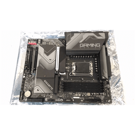 SALE OUT. Gigabyte | Z790 GAMING X AX 1.0 M/B | Processor family Intel | Processor socket LGA1700 | DDR5 DIMM | Memory slots 4 | Supported hard disk drive interfaces SATA, M.2 | Number of SATA connectors 6 | Chipset Z...