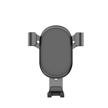 ColorWay | Metallic Gravity Holder For Smartphone | Adjustable | Clamp | Black | Fixation of the smartphone in one motion. Compact design, does not take up much space and does not obstruct the view. Soft coating, elim...