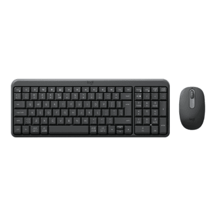 Logitech Wireless MK250 Keyboard and Mouse Combo, US INT, Graphite