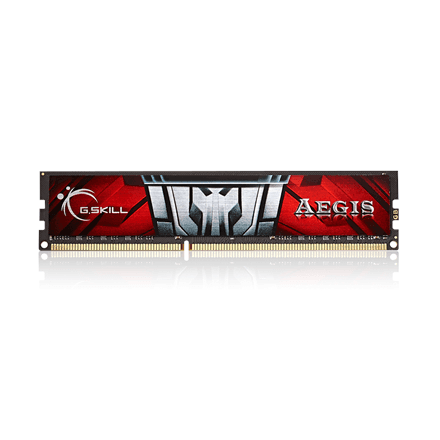 G.Skill | Aegis | 8 GB | DDR3 | 1600 MHz | PC/server | Registered No | ECC No