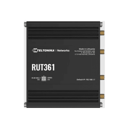 Teltonika | LTE CAT 6 Router | RUT361 | 802.11n | 10/100 Mbit/s | Ethernet LAN (RJ-45) ports 2 | Mesh Support No | MU-MiMO Yes | 4G