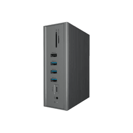 Raidsonic | Icy Box | IB-DK2262AC DockingStation | Dock | Ethernet LAN (RJ-45) ports 1 | VGA (D-Sub) ports quantity 1 | USB 3.0 (3.1 Gen 1) Type-C ports quantity 1 | USB 3.0 (3.1 Gen 1) ports quantity 3 | USB 2.0 port...