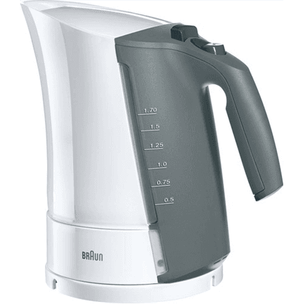 Braun | Kettle | WK 300 | Standard | 2200 W | 1.7 L | Plastic | 360° rotational base | White