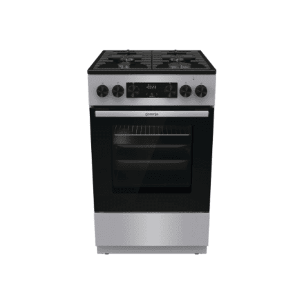 Gorenje Cooker | GK5C42SF | Hob type Gas | Oven type Electric | Grey | Width 50 cm | Depth 59.4 cm | 70 L