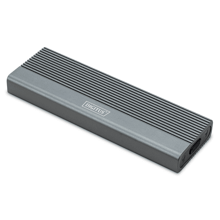 Digitus USB M.2 hard disk enclosure, SSD, external, SATA, 6Gbps, USB 3.1 Gen2 | DA-71154