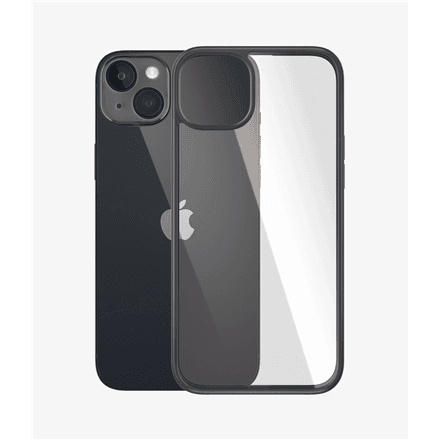 PanzerGlass | ClearCase with Black Frame | Case | Apple | iPhone 14 Plus | Black | Military grade standard; Scratch resistant; Shock resistant; Antibacterial; 100% recycled frame material