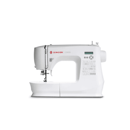 Singer | Sewing Machine | C5605 | Number of stitches 80 | Number of buttonholes 6 | White