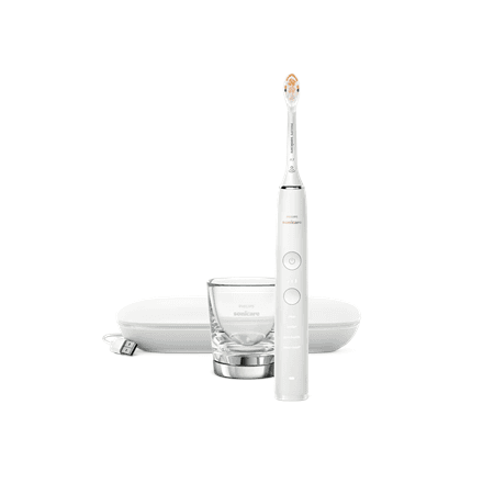 Philips | Sonicare DiamondClean 9000 Electric Toothbrush with app | HX9911/19 | Rechargeable | For adults | Number of brush heads included 1 | Number of teeth brushing modes 4 | White