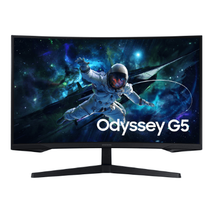 Samsung | Gaming Monitor | LS32CG552EUXEN | 32 " | VA | 16:9 | 165 Hz | 1 ms | 2560 x 1440 pixels | 300 cd/m² | Black