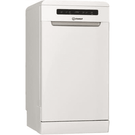 INDESIT Dishwasher | DSFO 3T224 C | Free standing | Width 45 cm | Number of place settings 10 | Number of programs 9 | Energy efficiency class E | Display | White