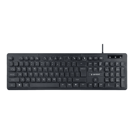 Gembird | "Rainbow" Backlight Multimedia Keyboard | KB-UML-02 | Keyboard | Wired | US | N/A | Black