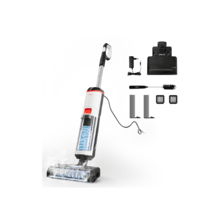 Polti Corded Steam Cleaner | RollySteam WD10 | Power 750 W | Water tank capacity 0.6 L | White/Black