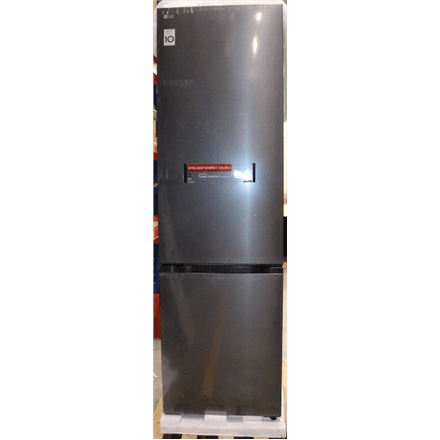 SALE OUT. LG GBBS322CEV Refrigerator, C, Free-standing, Combi, Height 2.03 m, Net fridge 262 L, Net freezer 113 L, Black | SALE OUT. LG Refrigerator | GBBS322CEV | Energy efficiency class C | Free standing | Combi | H...