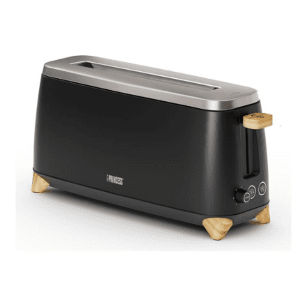 Princess 01.142361.01.001 Pure Toaster, Black/Wood | Princess