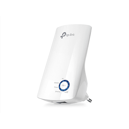 TP-LINK | Extender | TL-WA850RE | 802.11n | 2.4GHz | 300 Mbit/s | 10/100 Mbit/s | Ethernet LAN (RJ-45) ports 1 | MU-MiMO No | no PoE | Antenna type 2xInternal