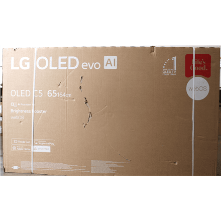 SALE OUT. LG OLED65C51LA 65" (165 cm) OLED TV | LG OLED65C51LA | 65 | Smart TV | webOS 25 | UHD | DAMAGED PACKAGING