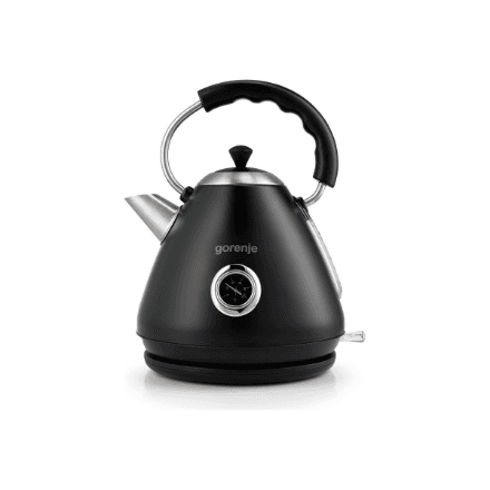 Gorenje | Kettle | K17CLBK | Electric | 2200 W | 1.7 L | Plastic/Metal | 360° rotational base | Black