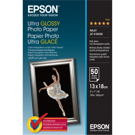 Ultra Glossy Photo Paper | Photo Paper | 300 g/m² | 13 x 18 cm