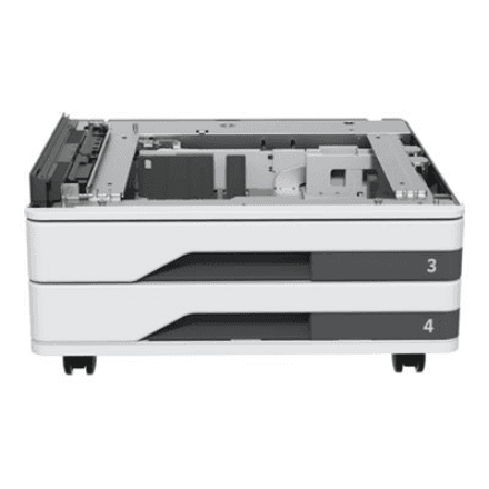 Lexmark | Accessory | 2 x 520-Sheet Tray | Paper Handling | White/Black