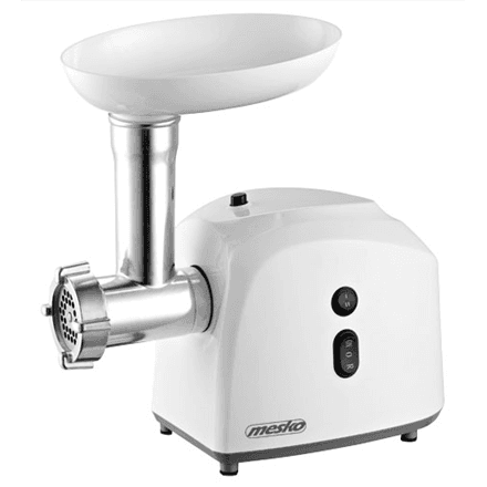 Mesko | Mesko MS 4805 | White | Middle size sieve, mince sieve, poppy sieve, plunger, sausage filler, kibbe attachment