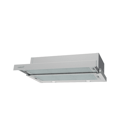 CATA TF-2003 DURALUM 700 | Hood | Telescopic | Energy efficiency class C | Width 70 cm | Mechanical | 390 m³/h | Stainless steel | LED