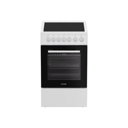 INDESIT Cooker | IS5V5GSW/P | Hob type Ceramic | Oven type Electric | White | Width 50 cm | Depth 60 cm | 55 L