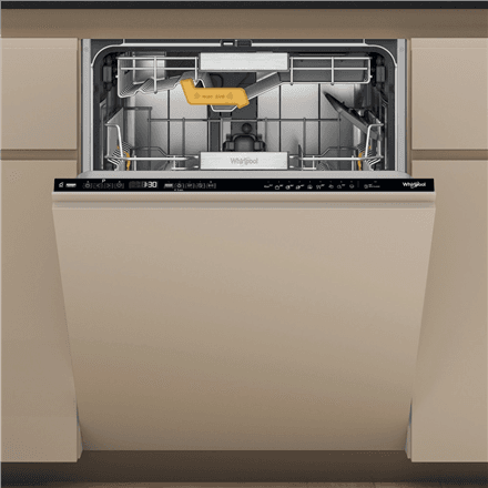 Whirlpool W8I HP42 L | Built-in | Width 60 cm | Number of place settings 14 | Number of programs 10 | Energy efficiency class C | Display | Black