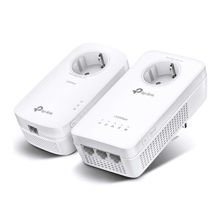 TP-LINK | AV1300 Gigabit Passthrough Powerline ac Wi-Fi Kit | TL-WPA8631P KIT | 1300 Mbit/s | Ethernet LAN (RJ-45) ports 3 | 802.11ac | Extra socket