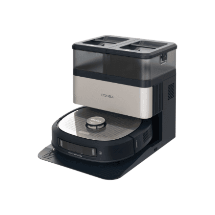 Cecotec Robotic Vacuum Cleaner | Conga Z100 | Operating time (max) 320 min | Wet&Dry | 5200 mAh | Dust capacity 3 L | Black | 20000 Pa