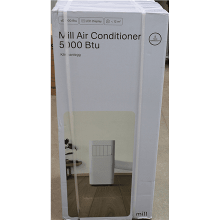 SALE OUT. | Mill MPAC5000 | Air Conditioner | Number of speeds 2 | White | DAMAGED PACKAGING, SCRATCHED PLASTIC PROTECTIVE COVER, DENTED GRILLE | 60 month(s)