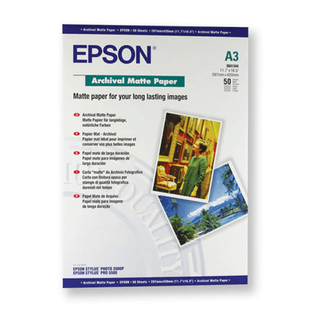 Archival Matte Paper | Archival Matte Paper | 189 g/m² | A3