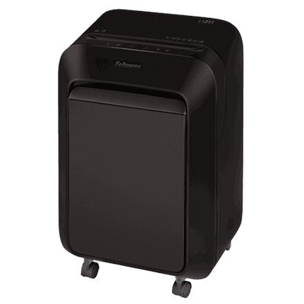 MicroShred | LX211 | Black | Paper shredding | Credit cards shredding | Traditional