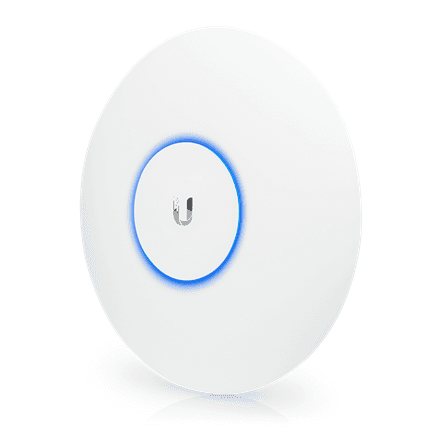 Ubiquiti | UAP-AC-PRO Access point | 802.11ac | 1300 Mbit/s | 10/100/1000 Mbit/s | Ethernet LAN (RJ-45) ports 2 | MU-MiMO Yes | Antenna type Internal | 1