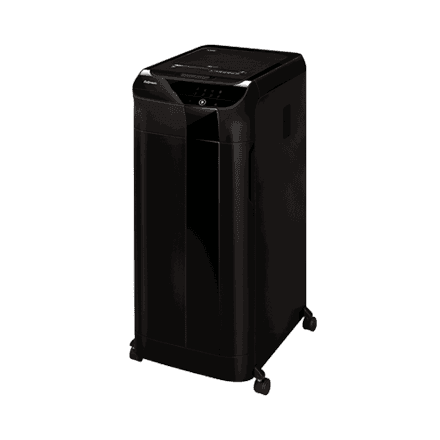 Cross-Cut | AutoMax 550C | Black | Paper shredding | Shredding CDs | Credit cards shredding