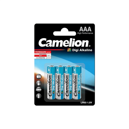 Camelion | LR03-BP4DG | AAA/LR03 | Digi Alkaline | 4 pc(s)