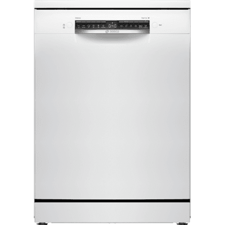 Bosch Dishwasher | SMS4HVW00E | Free standing | Width 60 cm | Number of place settings 14 | Number of programs 6 | Energy efficiency class D | Display | AquaStop function | White