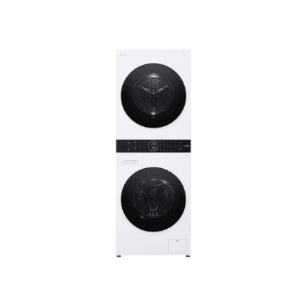 LG | Washing machine with dryer | WT1210WWF | Energy efficiency class A | Front loading | Washing capacity 12 kg | Depth 66 cm | 1400 RPM | Width 60 cm | Display | LED | Drying capacity 10 kg | Drying system | Steam f...