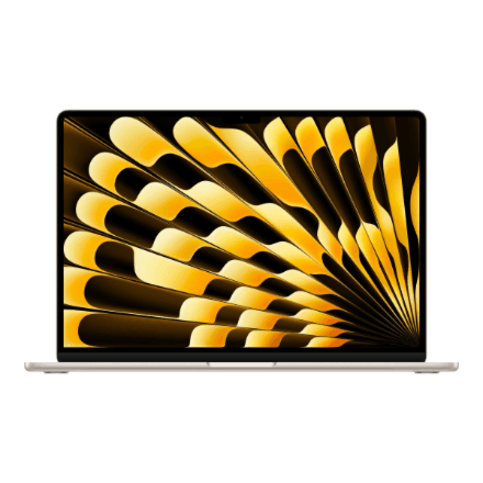Apple MacBook | Air | Starlight | 15 " | 2880 x 1864 pixels | Apple M5 | 24 GB | Solid-state drive capacity 1000 GB | Apple M5 chip 10-core CPU/10-core GPU | macOS | 802.11b | Keyboard language International English |...