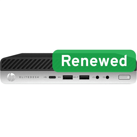 HP Renewed Grade A | EliteDesk 800 G3 DM | Intel Core i5 | i5‑7500 | 16 GB | SATA | 500 GB | Intel HD Graphics 630 | Windows 11 Pro