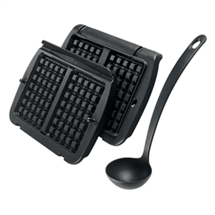TEFAL | Waffle Plates | XA724810 | Black