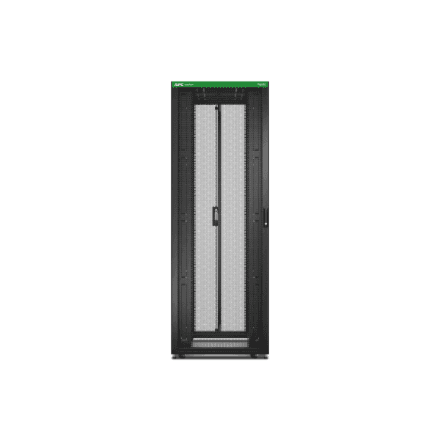 APC Easy Rack 800mm/48U/1200mm , with Roof, castors, feet and 4 Brackets, No Side panels, black | Schneider Electric