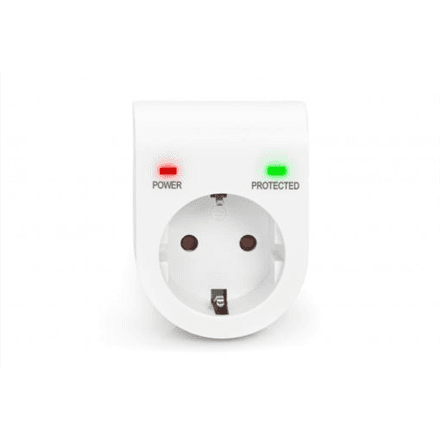 Digitus | Surge protector with power and protected LED safety outlet | DN-95400 | Sockets quantity 1